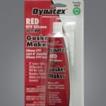 DYN 49202 – Red Hi-Temp RTV Silicone Gasket Maker (3 Oz Tube) – Photo