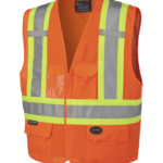 PIO 134 – Hi-Viz Safety Vest – Prod Img