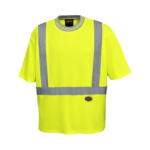 PIO 6906 – Poly-Cotton Drop Stitch Hi-Viz T-Shirt – Gal Image 1