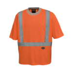 PIO 6906 – Poly-Cotton Drop Stitch Hi-Viz T-Shirt – Prod Image