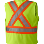 PIO 6930 – Hi-Viz Drop Shoulder Safety Tear-Away Vest – Gal Img 3