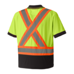 PIO 6986 – Birdseye Safety Polo Shirt – Gal Img 3