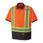 PIO 6986 – Birdseye Safety Polo Shirt – Prod Img
