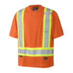 PIO 6990 – Birdseye Safety T-Shirt – Prod Img