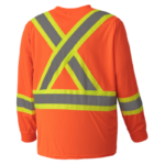 PIO 6995 – Birdseye Long-Sleeved Safety Shirt – Gal Img 1