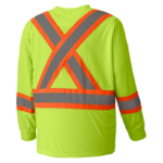 PIO 6995 – Birdseye Long-Sleeved Safety Shirt – Gal Img 3