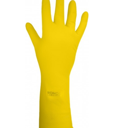 Ronco Light-Fit Flocklined Latex Reusable Glove